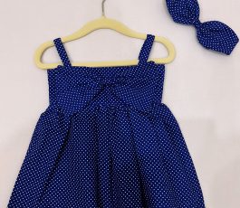 Cotton Polka Dots Frock