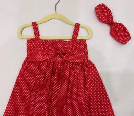 Cotton Polka Dot Frock