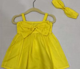 Cotton Lemon Frock