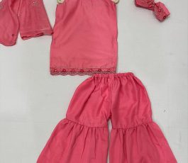 Little RoseBud Sharara Set